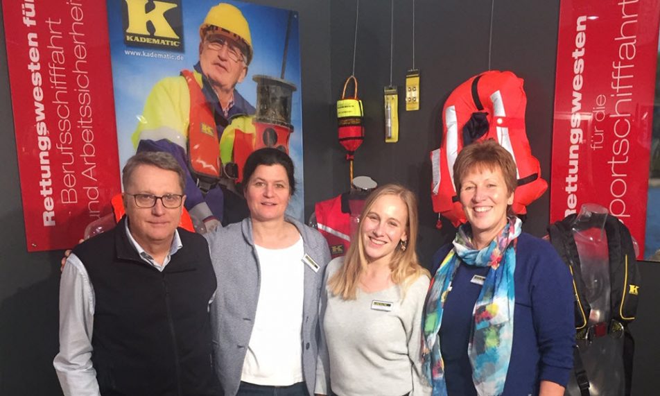 Kadematic Messestand auf der Messe boot 2020