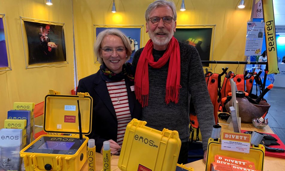 Seareq Messestand auf der Messe boot 2020